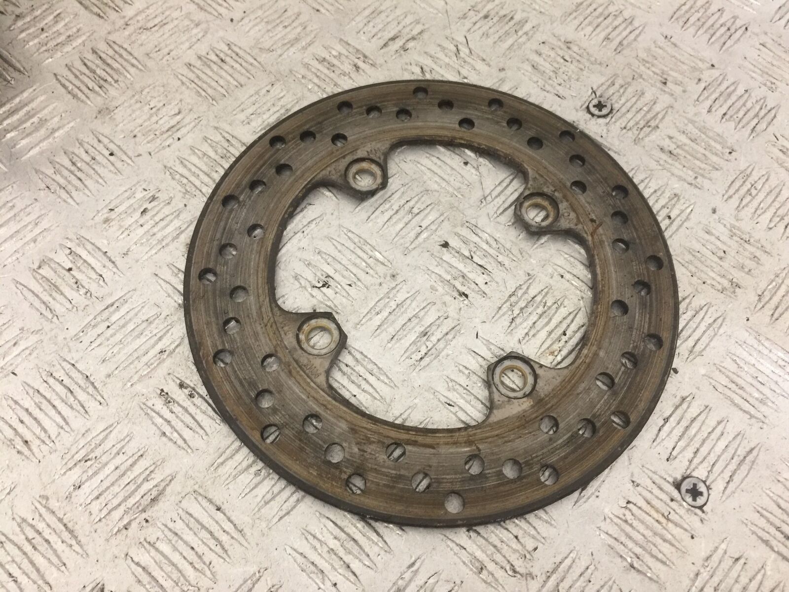 KAWASAKI ZX6R ZX6 J REAR BRAKE DISC   YEAR 2000 (STOCK 836)