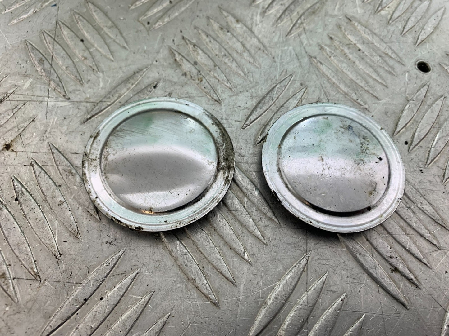 YAMAHA XV1100 XV 1100 VIRAGO CHROME FRAME CAPS  1990-1999 (CMB1190)