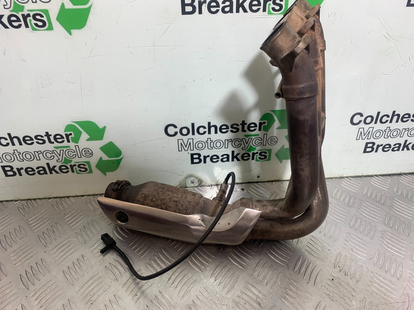 TRIUMPH 675 STREET TRIPLE EXHAUST DOWNPIPES  2013-2016 (CMB1186)