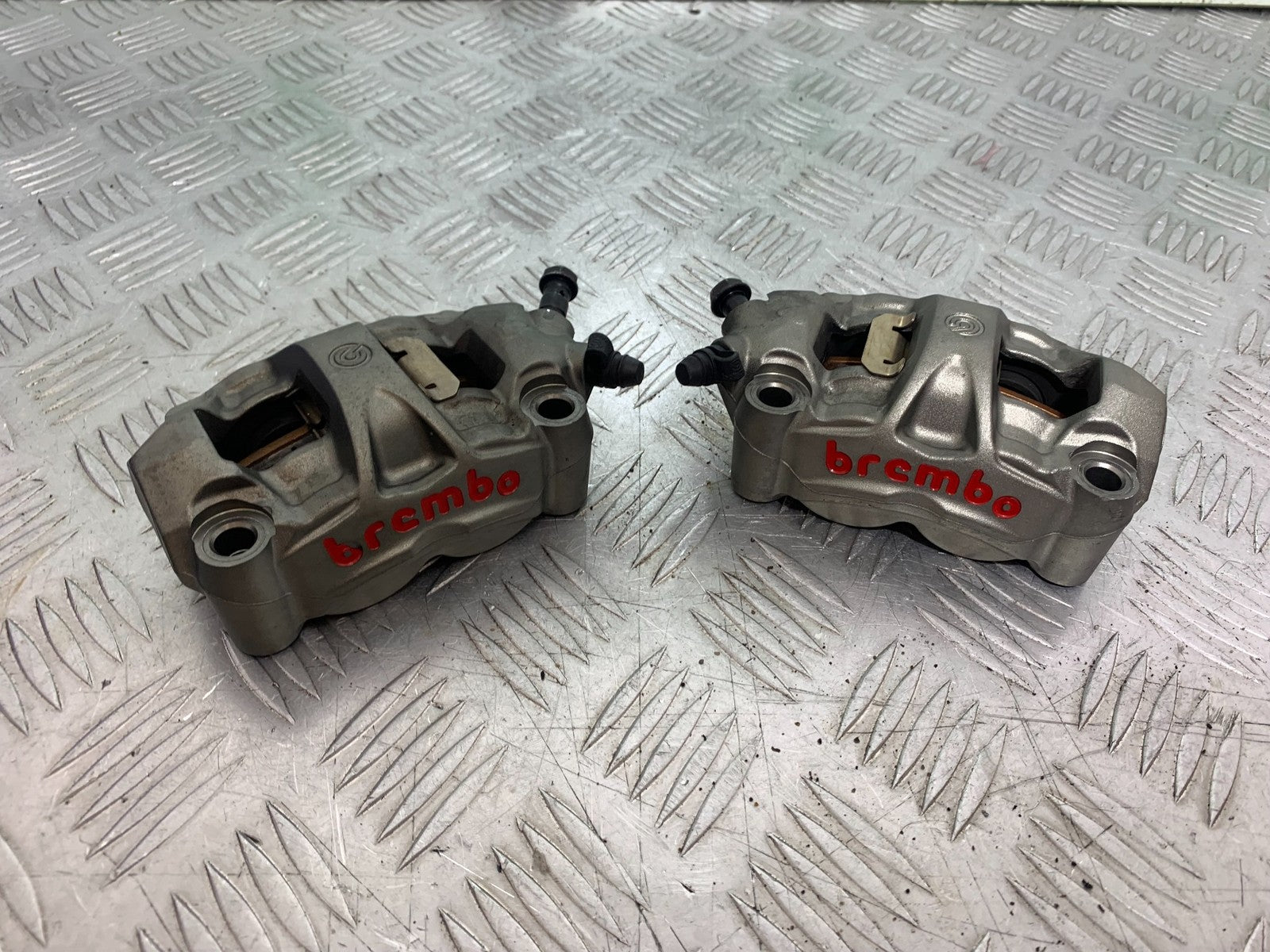 DUCATI 1299 PANIGALE BREMBO FRONT BRAKE CALIPERS  YEAR 2016 (CMB 1187)