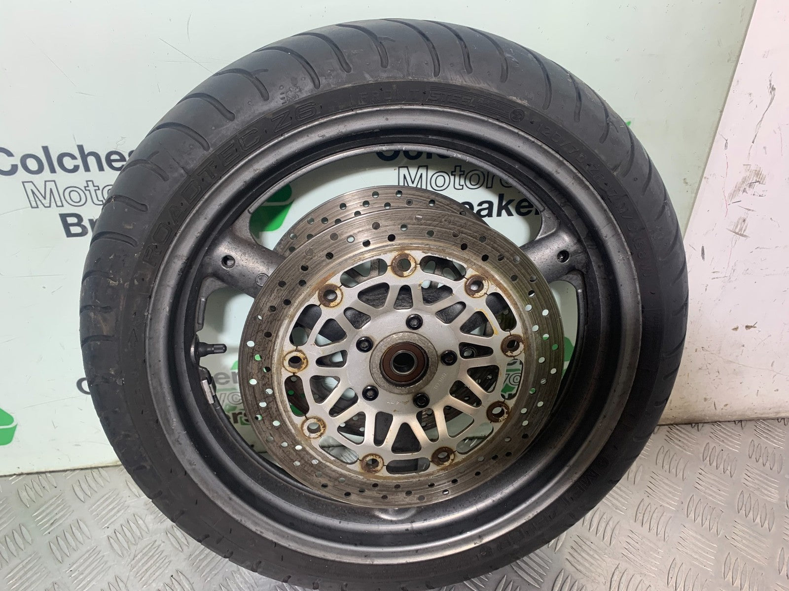 SUZUKI GSX750 INAZUMA FRONT WHEEL  YEAR 1998-2003 (CMB1308)