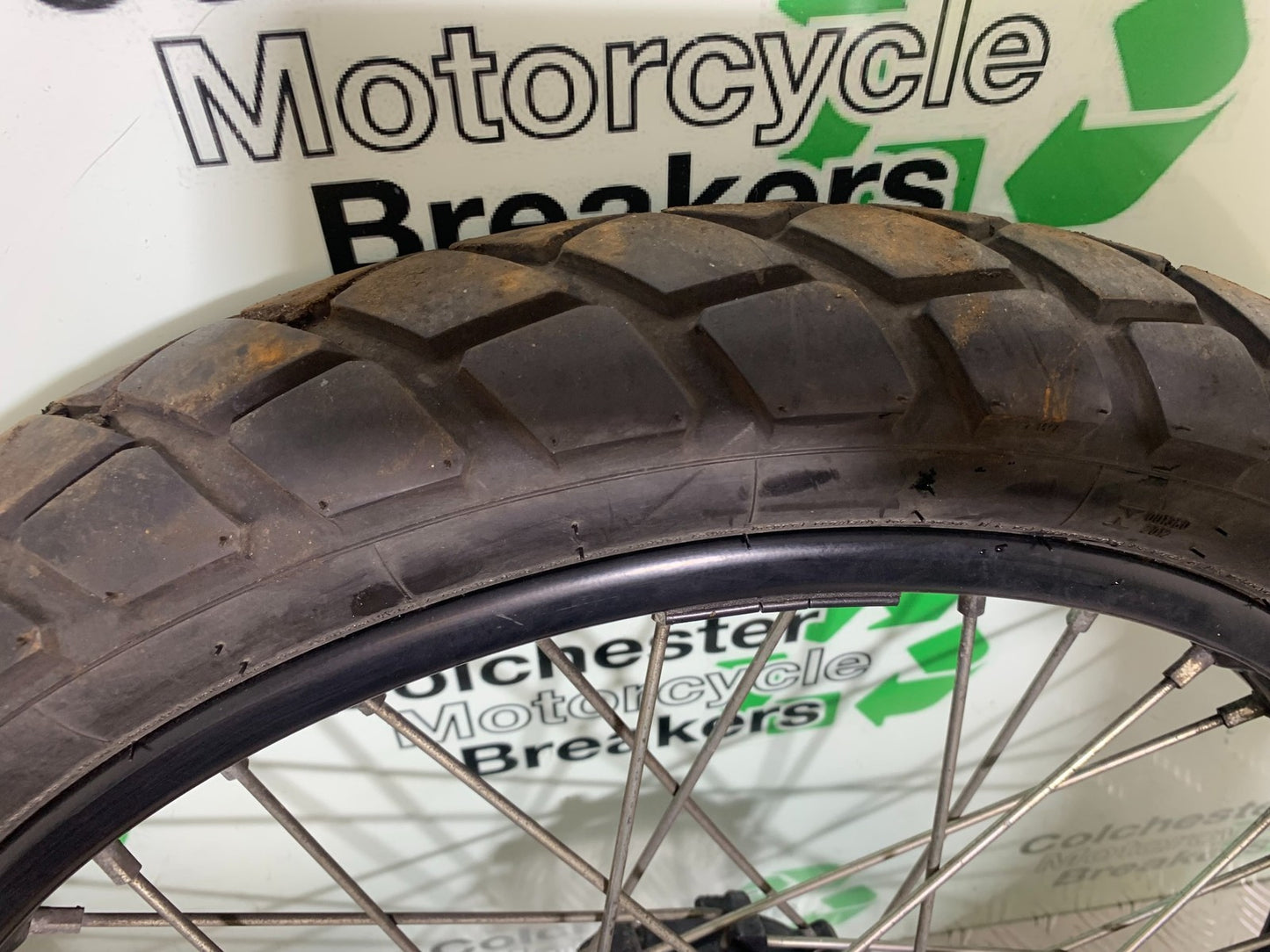 ROYAL ENFIELD HIMALAYAN 411 FRONT WHEEL YEAR 2018-2023 (CMB1279)