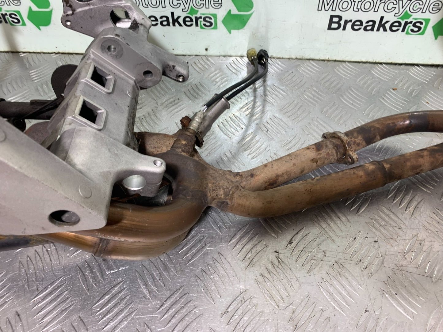 HONDA VFR800 VFR 800 V-TEC EXHAUST DOWNPIPES   YEAR 2002 -09 (CMB1296)