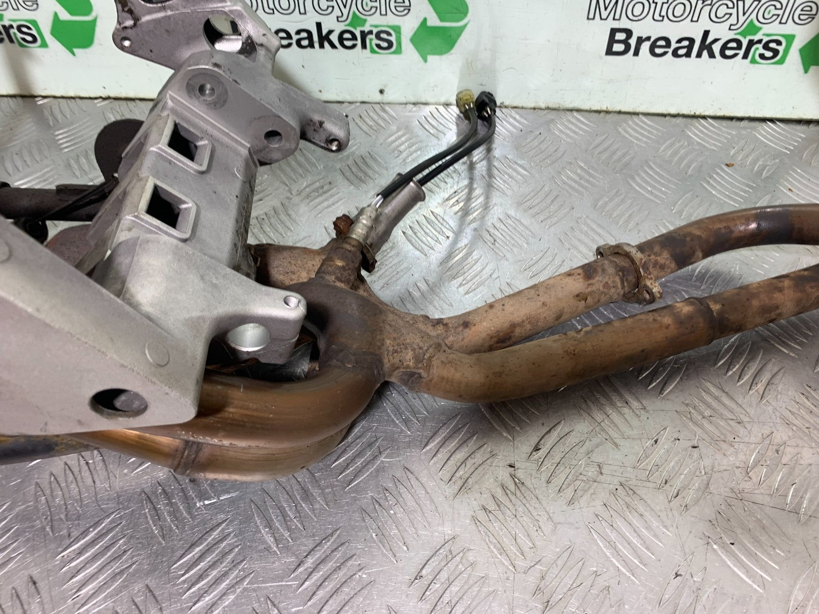 HONDA VFR800 VFR 800 V-TEC EXHAUST DOWNPIPES   YEAR 2002 -09 (CMB1296)