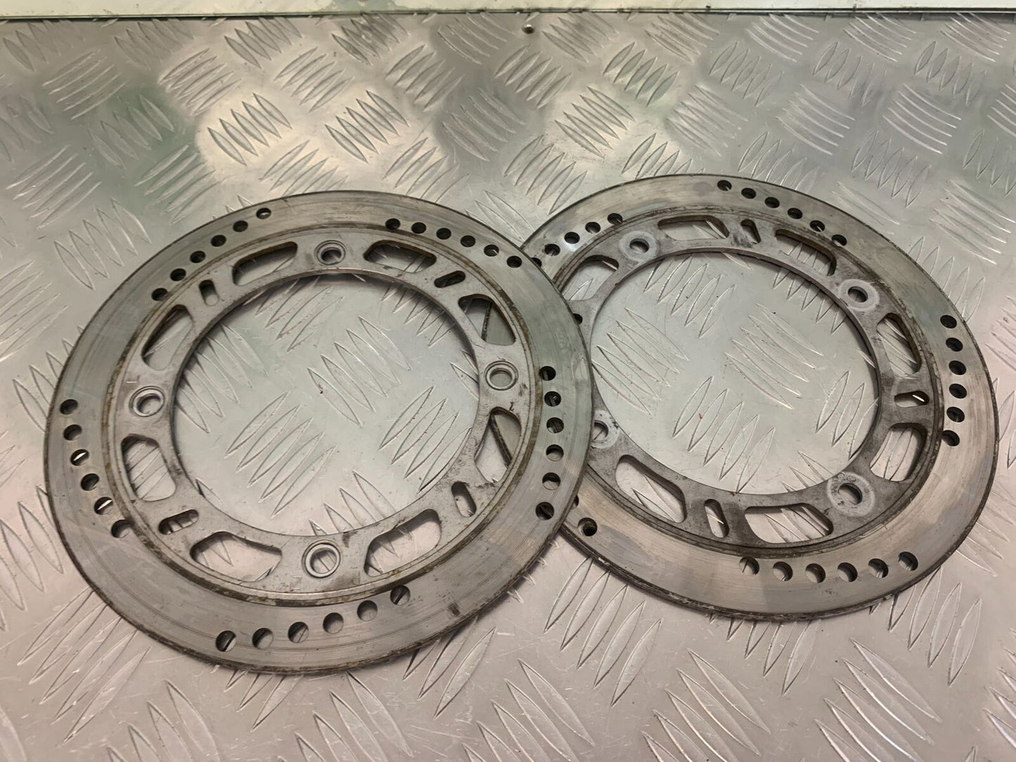 HONDA CB350 S CB 350 S FRONT BRAKE DISCS  YEAR 1986-1990 (STOCK 948)
