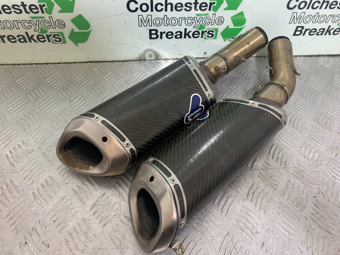 DUCATI 1198 S TERMIGNONI CARBON SILENCERS YEAR 2009-2011 (CMB1219)