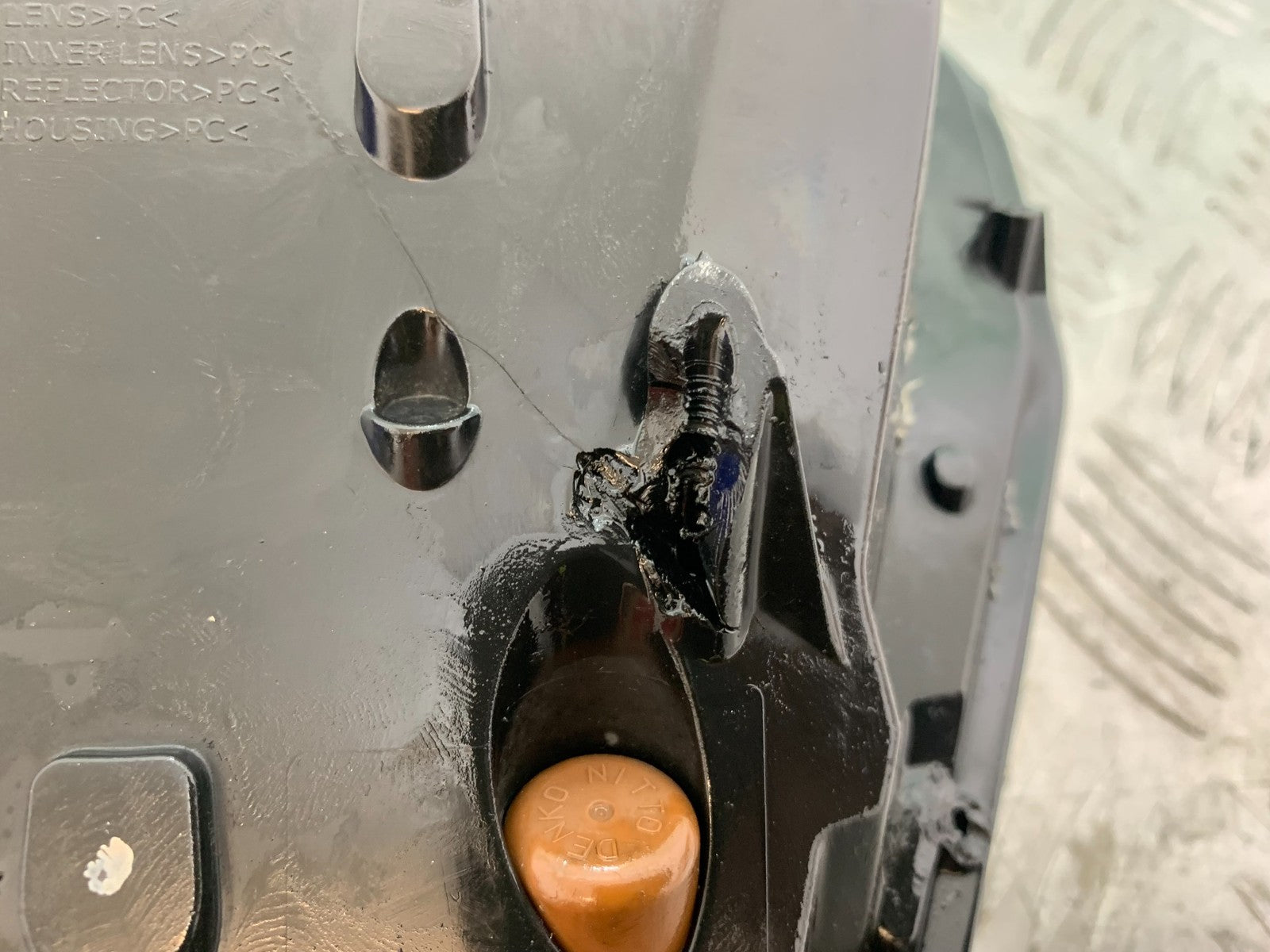 KTM 125 DUKE HEADLIGHT (DAMAGED)  YEAR 2018-2023 (CMB1185)