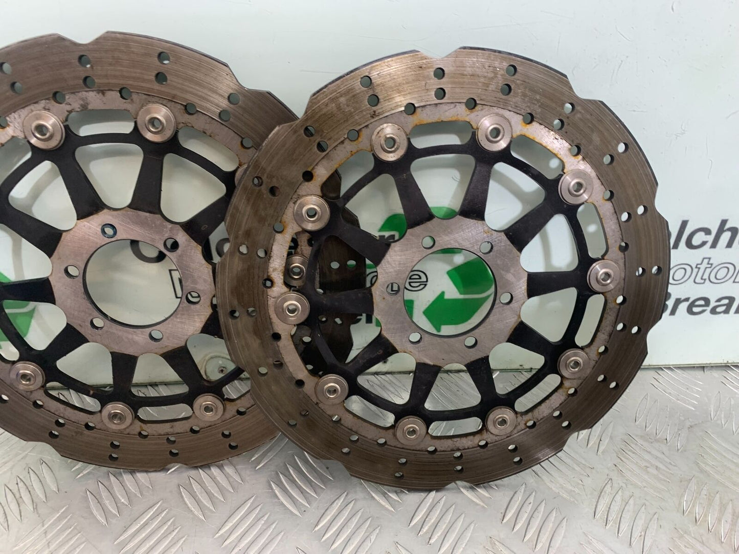 BENELLI LEONCINO 500 TRIAL FRONT BRAKE DISCS   YEAR 2020 (CMB1106)