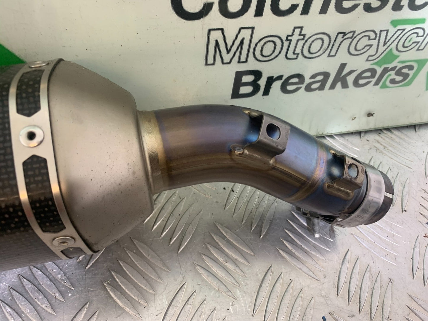 YAMAHA YZF R1 14 B BIG BANG AKRAPOVIC CARBON CANS   2009-14 (CMB1175)