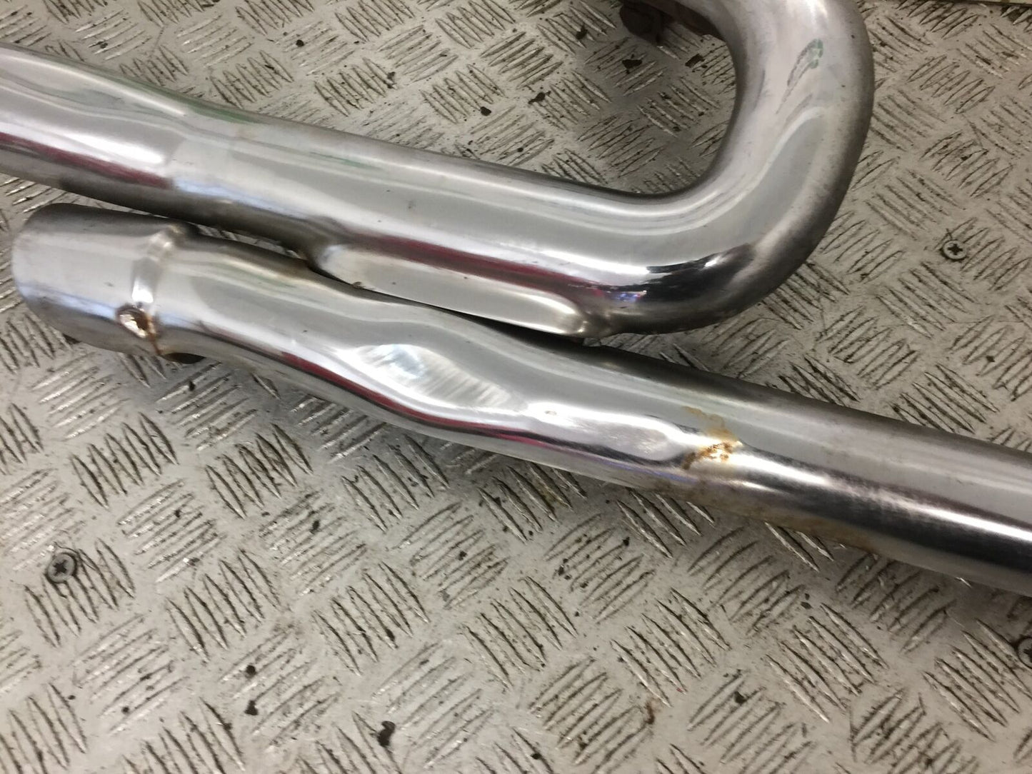 VICTORY V92 C EXHAUST DOWNPIPES  YEAR 2004 (STOCK 765)
