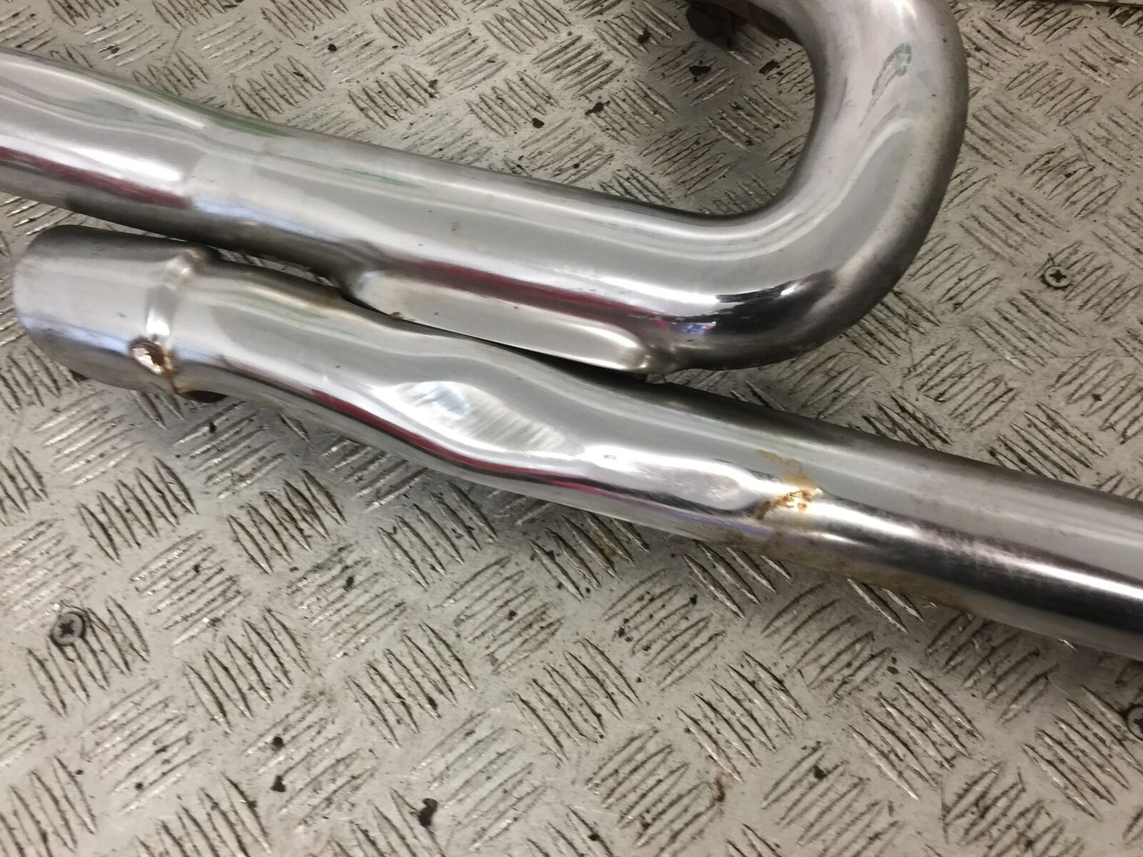 VICTORY V92 C EXHAUST DOWNPIPES  YEAR 2004 (STOCK 765)