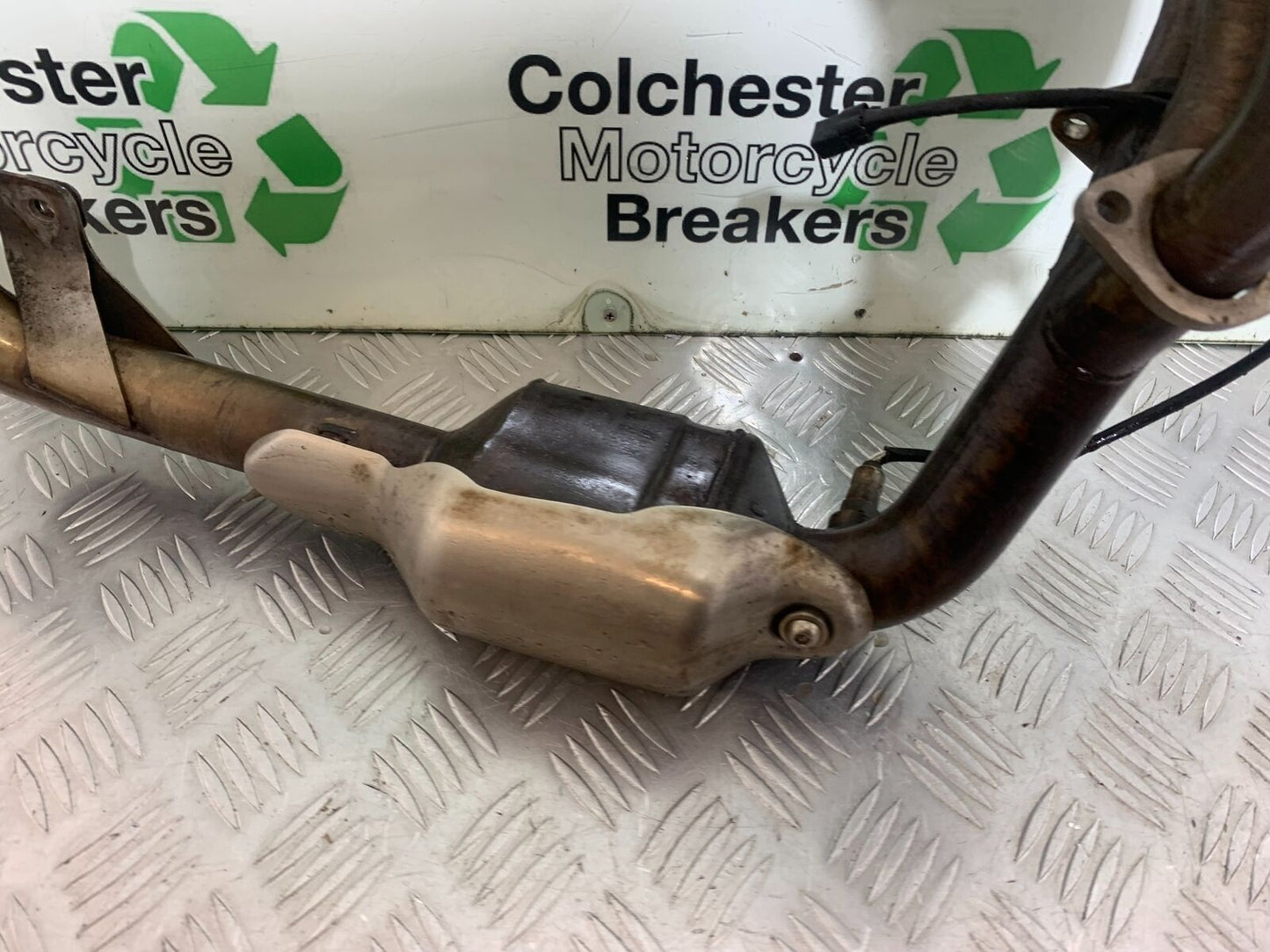 TRIUMPH TIGER 800 EXHAUST DOWNPIPES YEAR 2011-2014  (CMB1113)