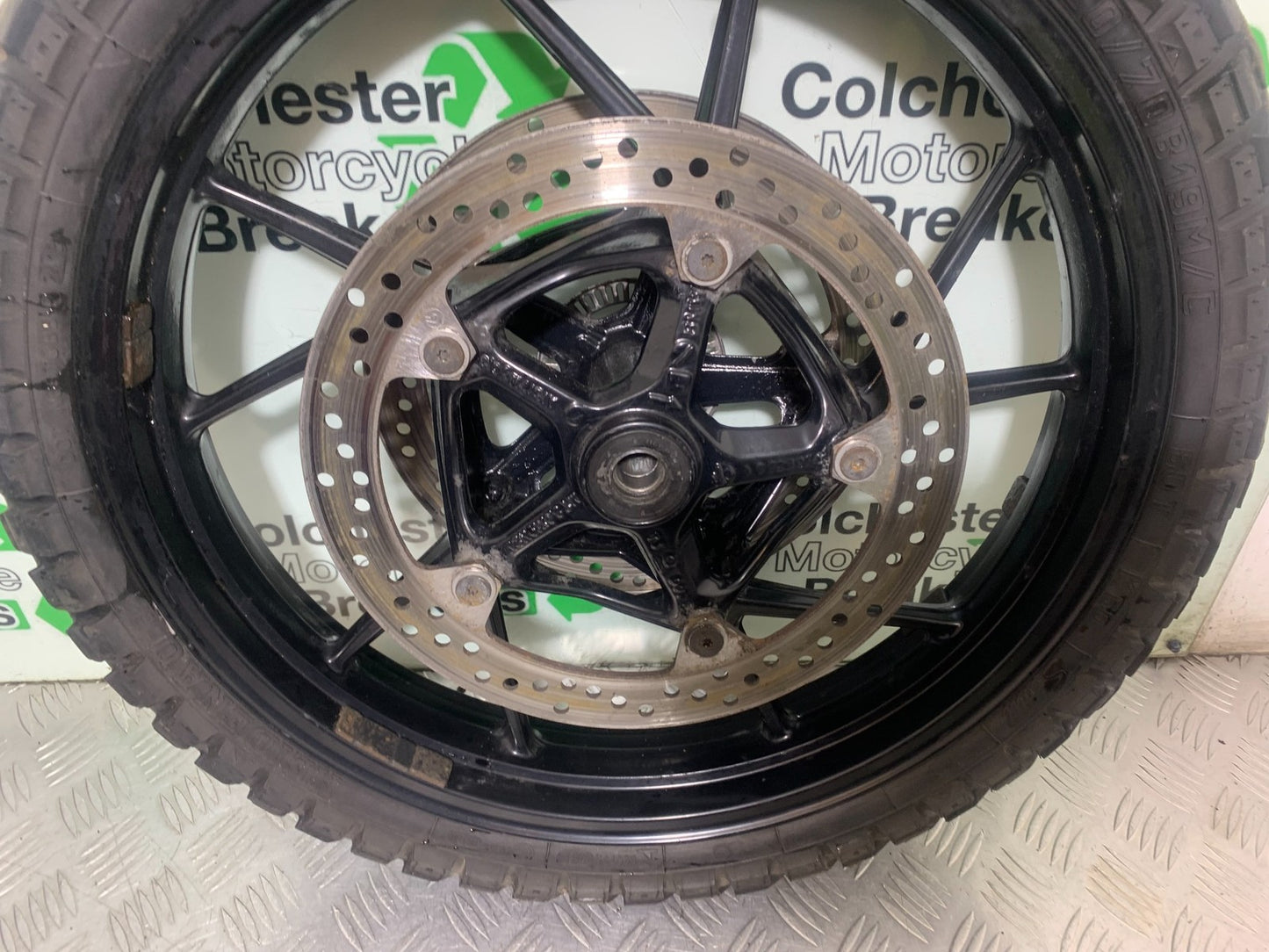 BMW R1200 R 1200 GS FRONT WHEEL AND DISCS  YEAR 2013-2016 (CMB1257)