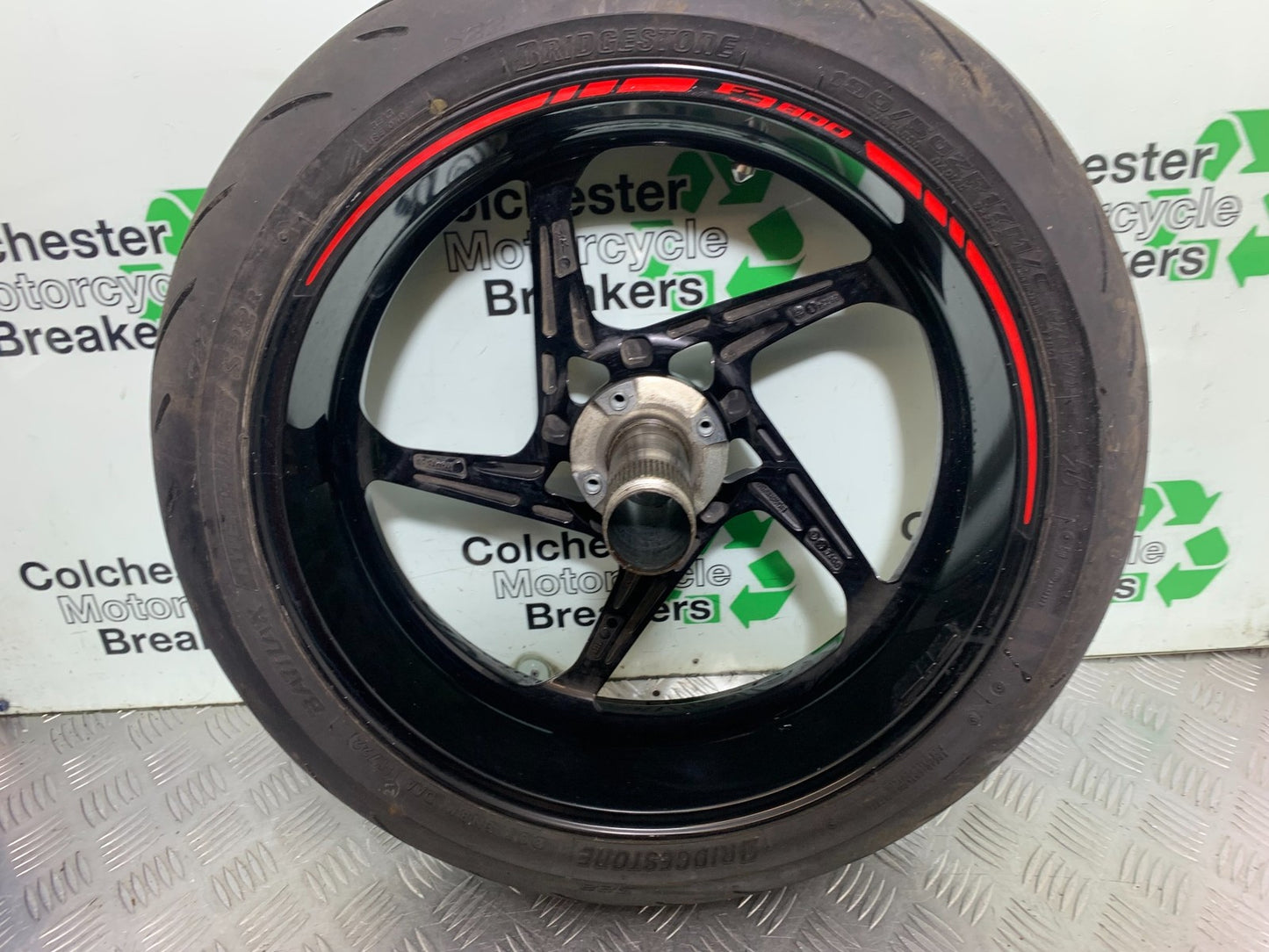 MV AGUSTA 800 F3 REAR WHEEL  YEAR 2017-2019 (CMB1227)