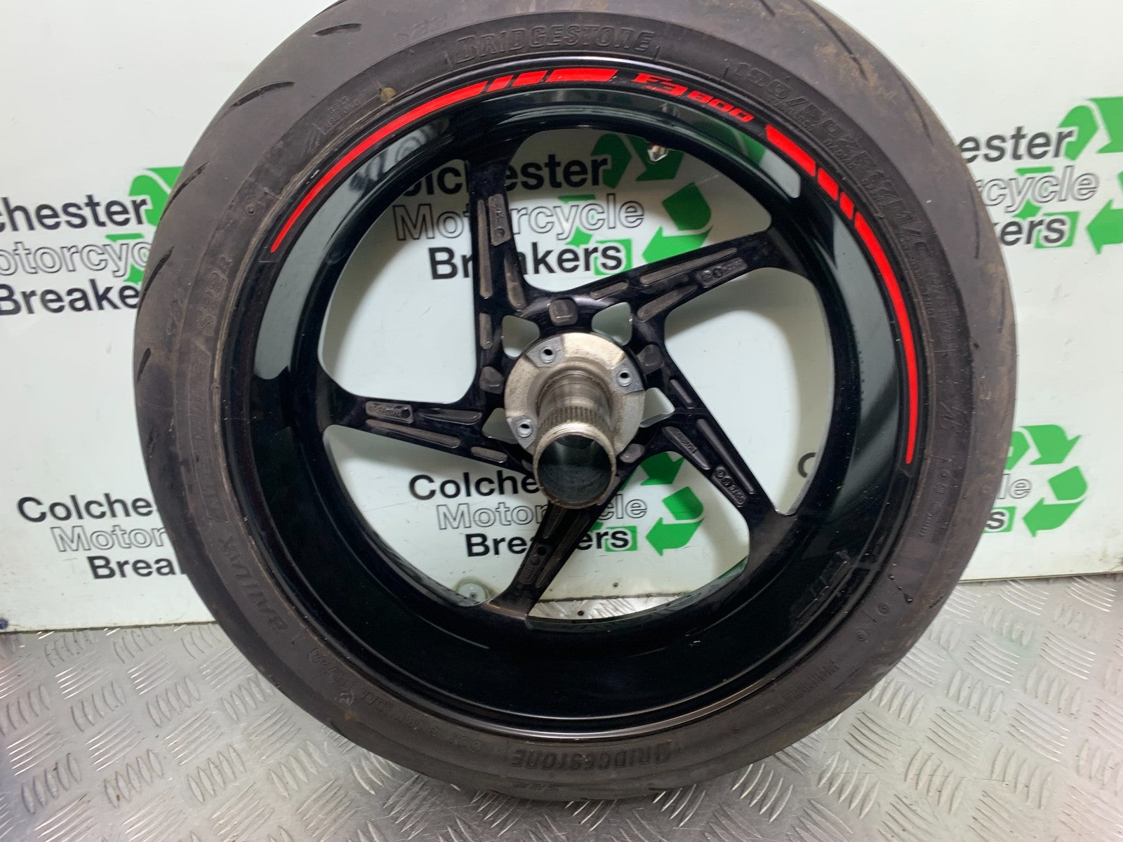 MV AGUSTA 800 F3 REAR WHEEL  YEAR 2017-2019 (CMB1227)