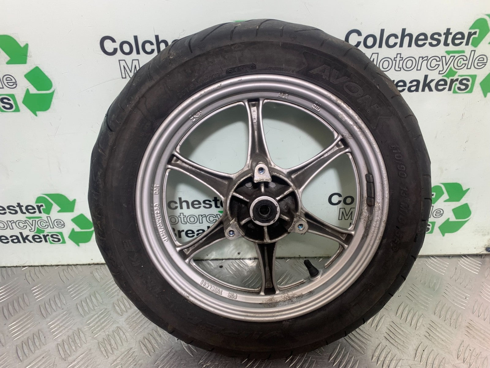 SUZUKI AN 200 UH 200 FRONT WHEEL YEAR 2007-2009 (CMB1256)