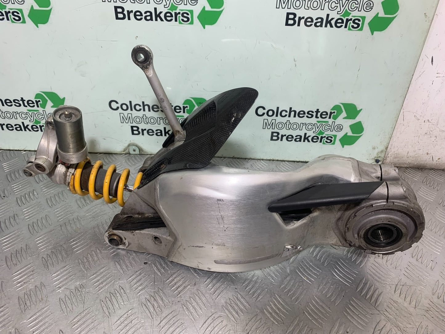 DUCATI 848 SWINGARM SHOCK AND LINKAGE   YEAR 2008-2010 (CMB1323)