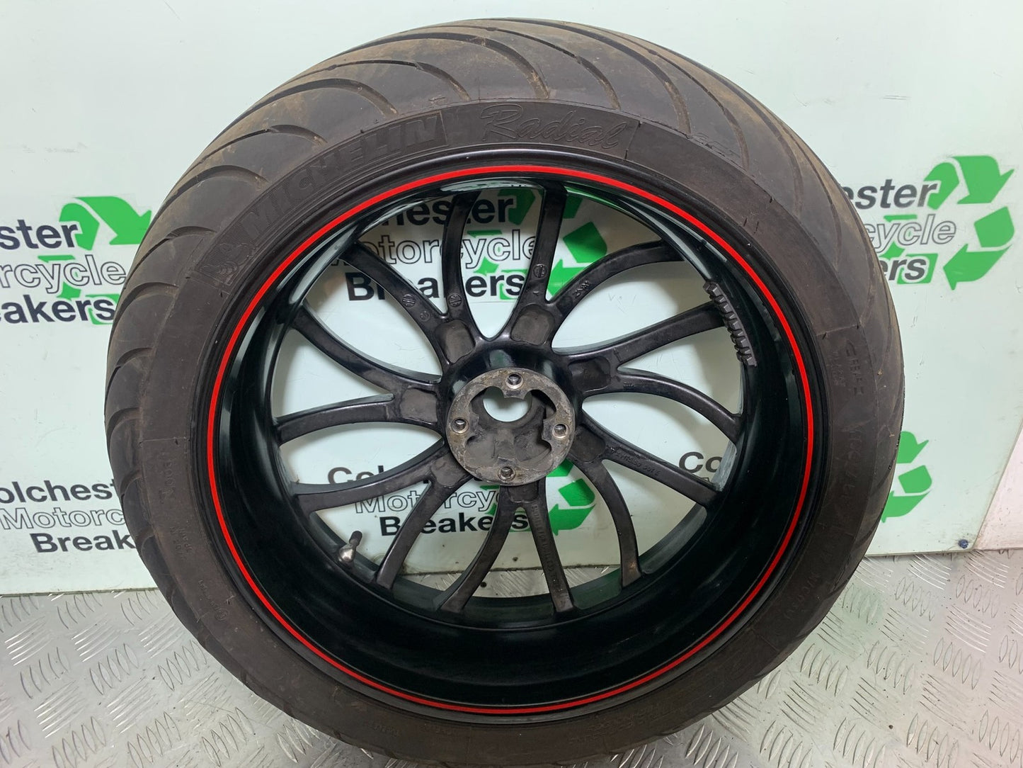 TRIUMPH SPEED TRIPLE R 1050 REAR WHEEL   2009 (CMB1183)