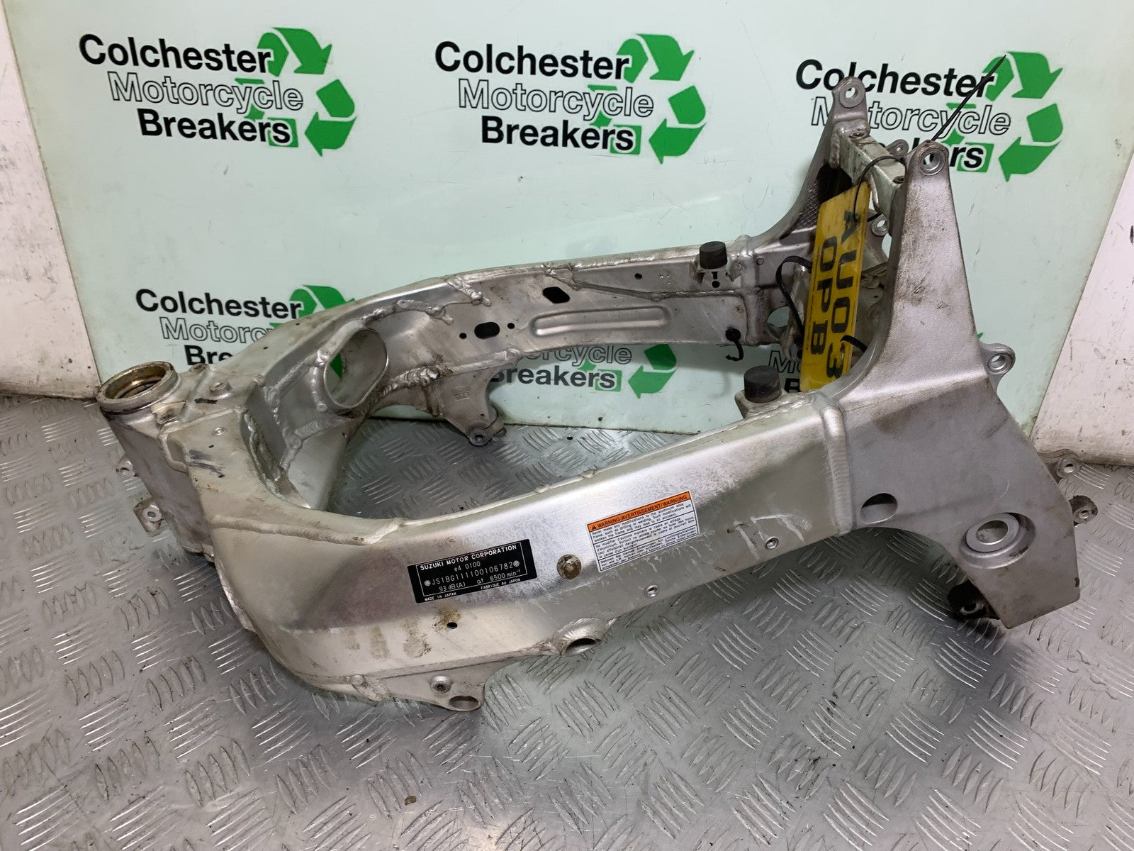 SUZUKI GSXR600 GSXR 600 K1 K2 K3 FRAME REG LOB BOOK 1999-03 (CMB1284)