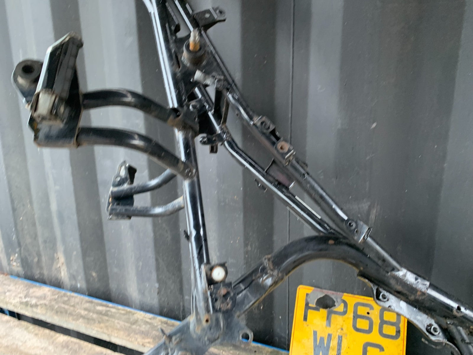 YAMAHA YS125 YS 125 FRAME REG LOG BOOK YEAR 2017-2021 (CMB1321)