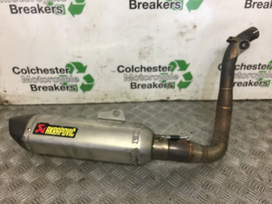 KTM RC125 RC 125 AKRAPOVIC SILENCER  2014 2017 (STOCK 569)