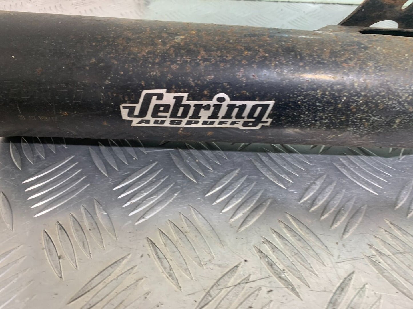 HONDA CX500 CX 500 SEBRING 2 INTO 1 EXHAUST YEAR 1980 (CMB1078)