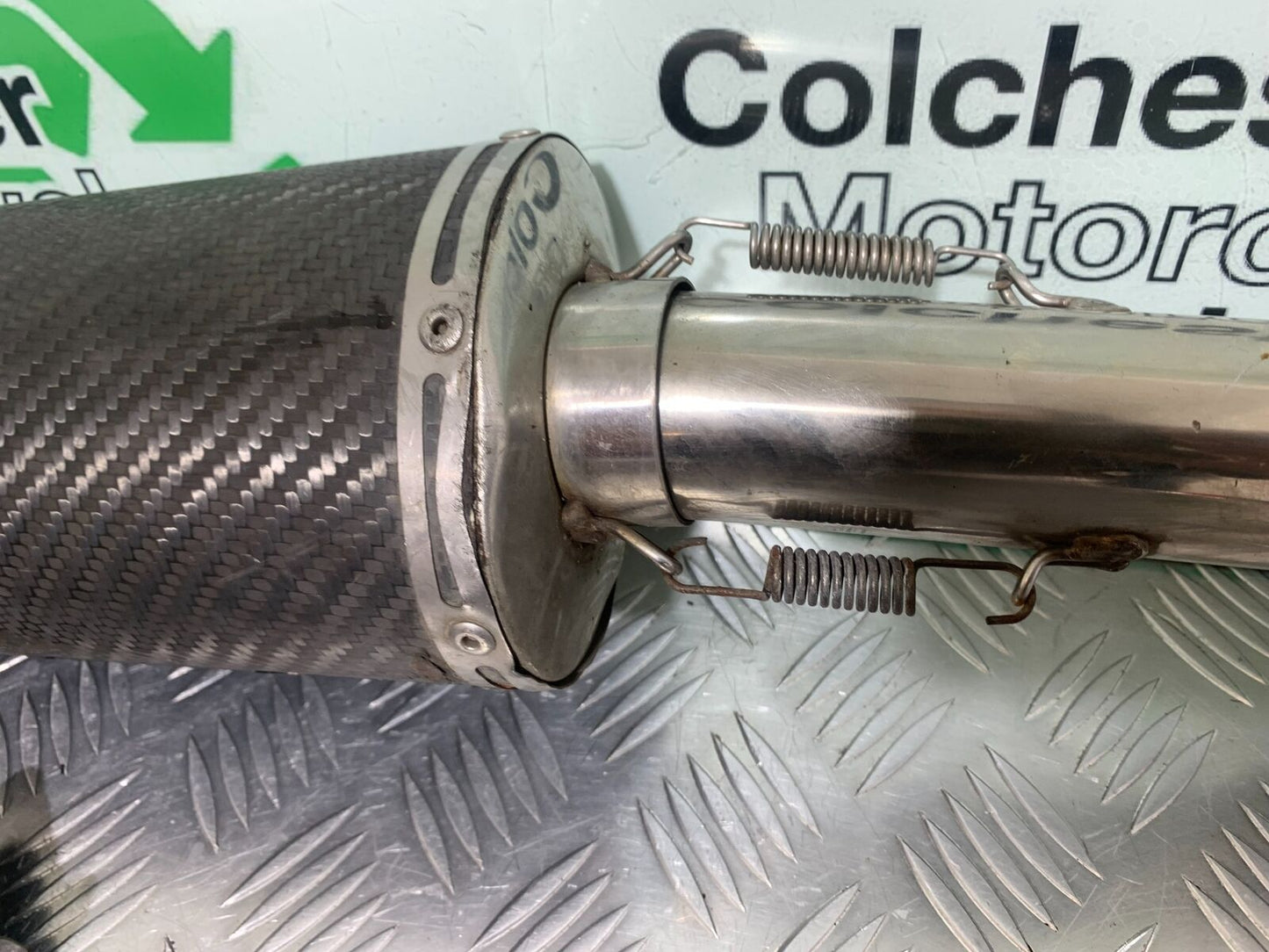 YAMAHA YZF600 YZF 600 THUNDERCAT CARBON RACE SILENCER   1996-2003 (CMB1046)