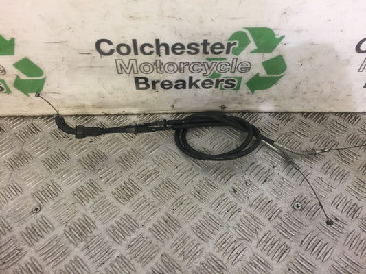 KAWASAKI ZX6R ZX636 THROTTLE CABLES  YEAR 2002  (STOCK 484)