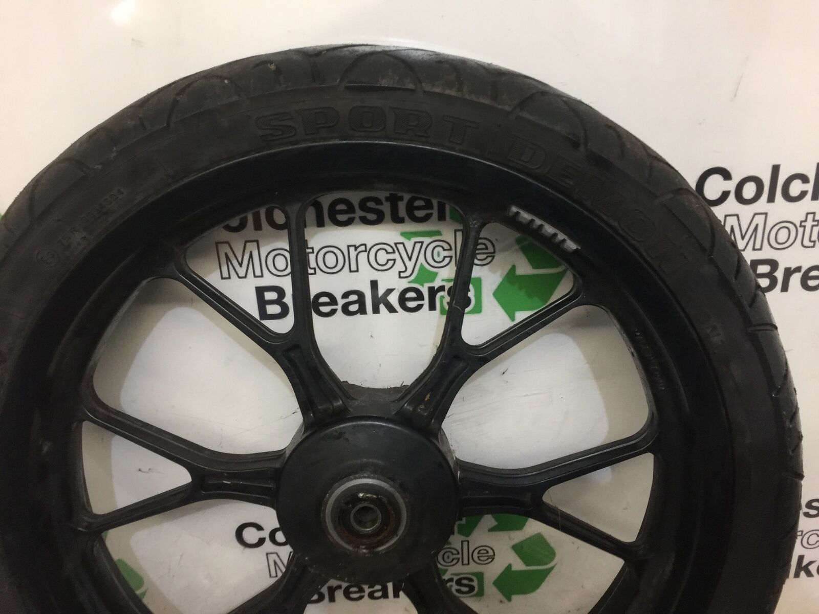 DERBI GPR125 GPR 125 FRONT WHEEL  YEAR 2009 (STOCK 391)