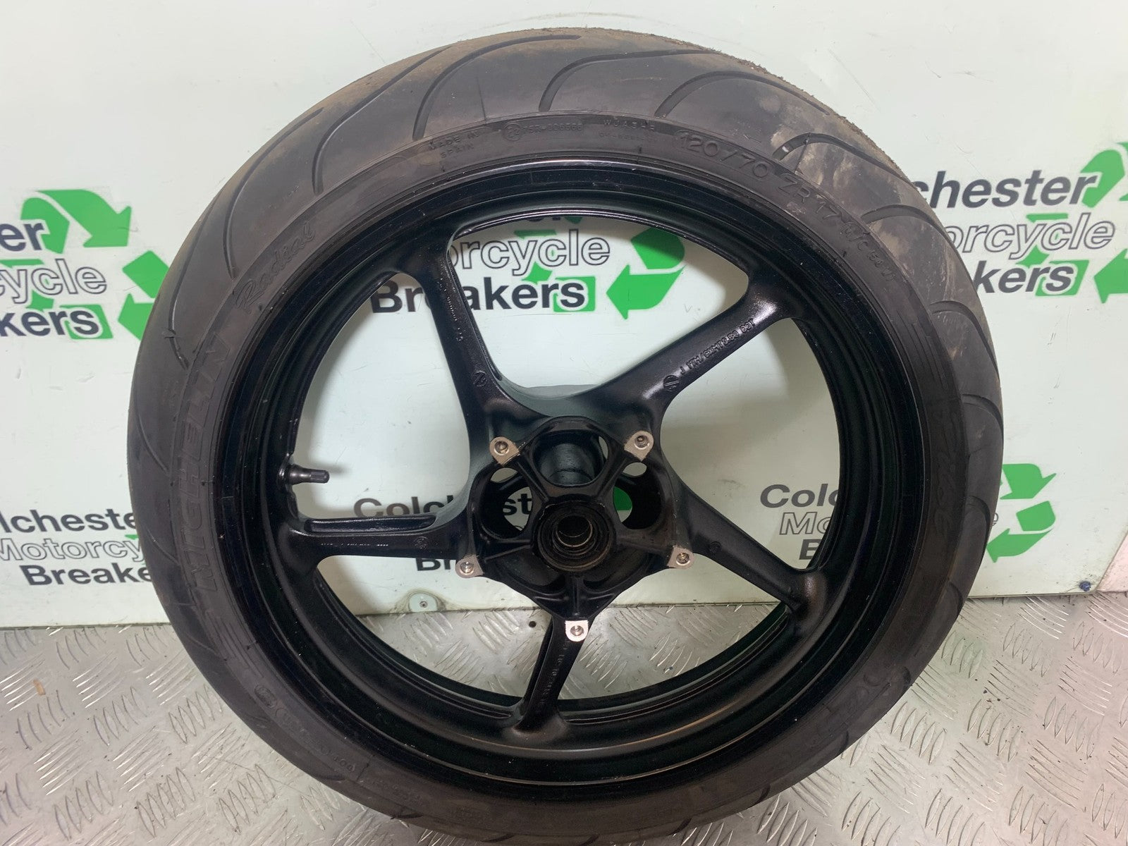 YAMAHA YZF R1 14 B BIG BANG FRONT WHEEL   2009-14 (CMB1175)