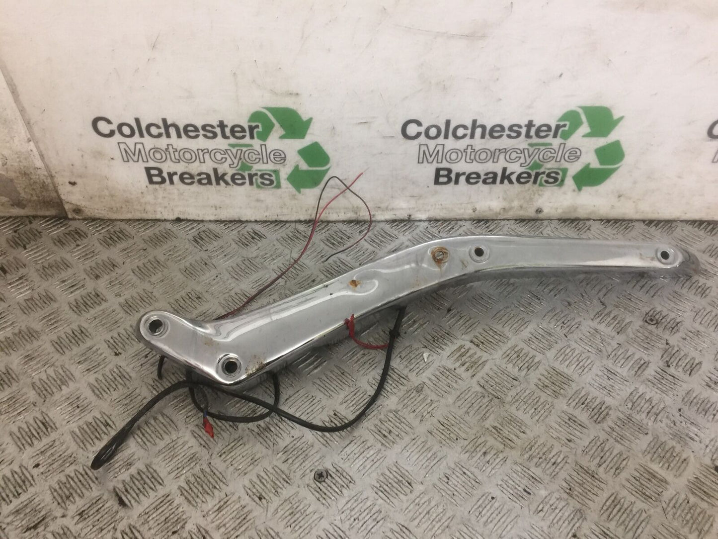 SUZUKI VLR1800 VLR 1800 LEFT CHROME FRAME COVER  YEAR 2010 (STOCK 815)
