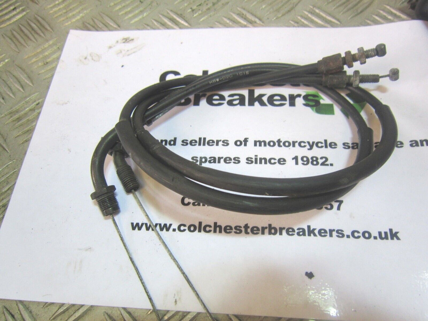HONDA CBR600 CBR 600 THROTTLE CABLES  YEAR 2001