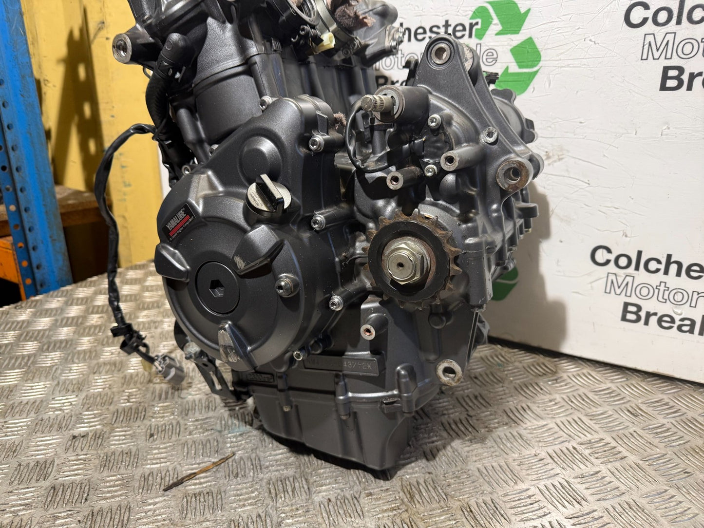 YAMAHA YZF R7 ENGINE YEAR 2022-2025 (CMB1255) - ONLY 3947 MILES