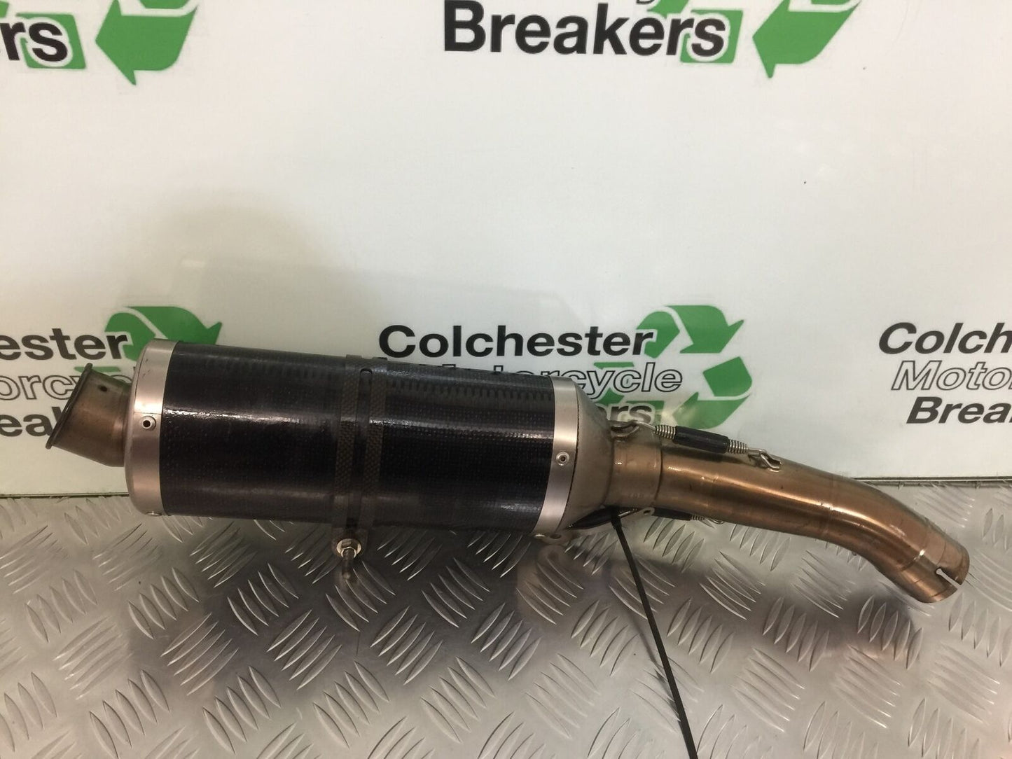 KAWASAKI ZX10R ZX10 R AKRAPOVIC SILENCER  YEAR 2004-2005 (STOCK 932)