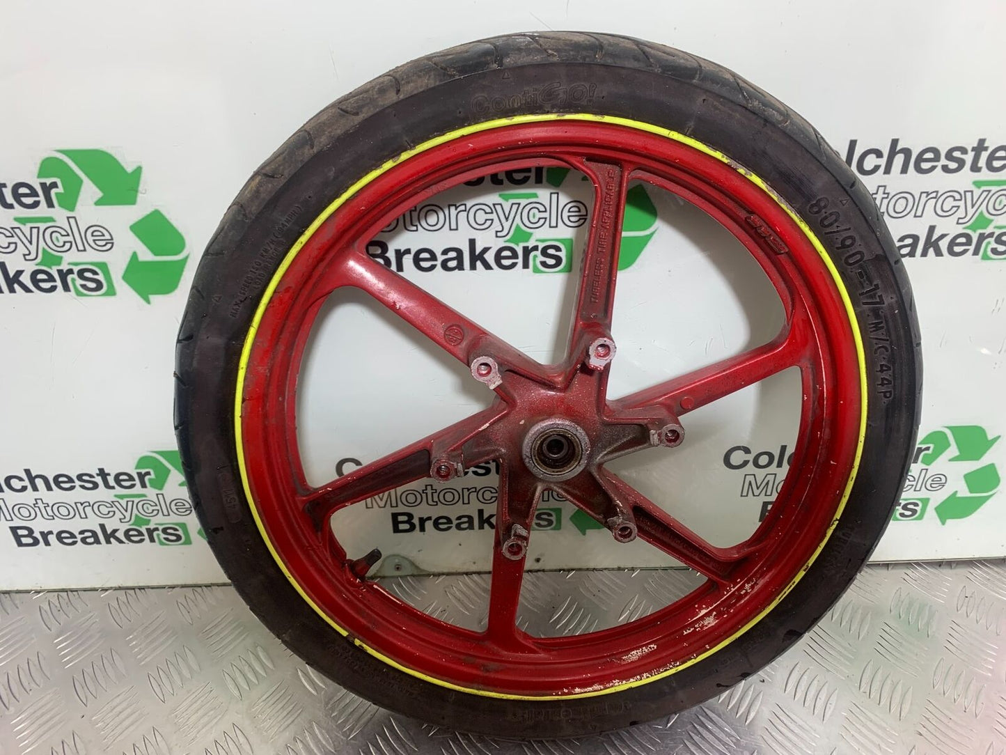 HONDA CBR125 CBR 125 FRONT WHEEL  YEAR 2004-06  (CMB1040)