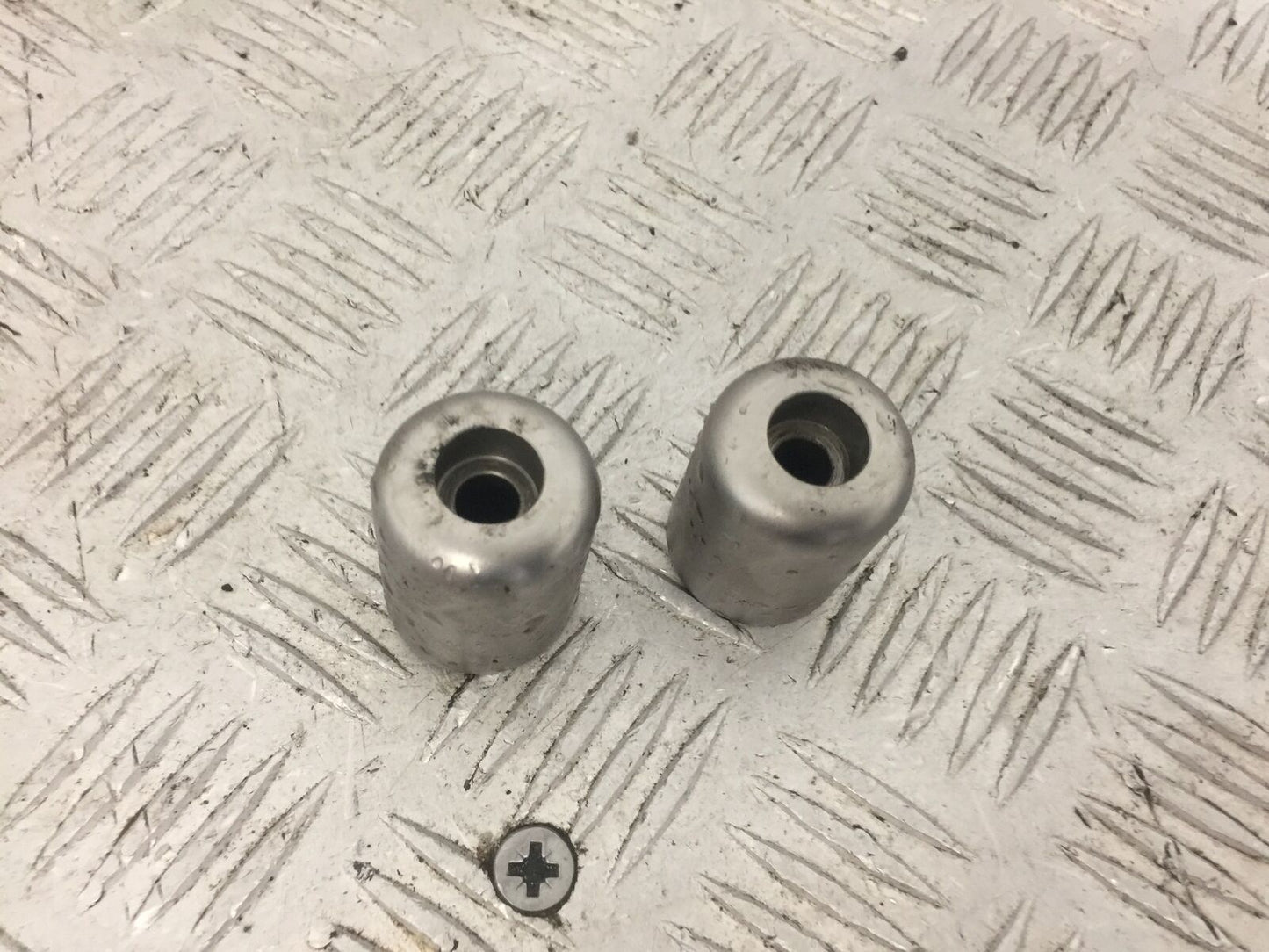 KAWASAKI ZX6R ZX6 J BAR END WEIGHTS YEAR 2000 (STOCK 836)