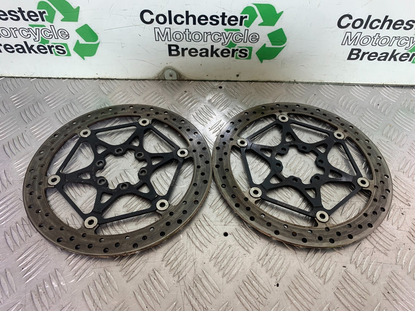 APRILIA RSV4 FACTORY FRONT BRAKE DISCS  YEAR 2009-2012 (CMB1224)