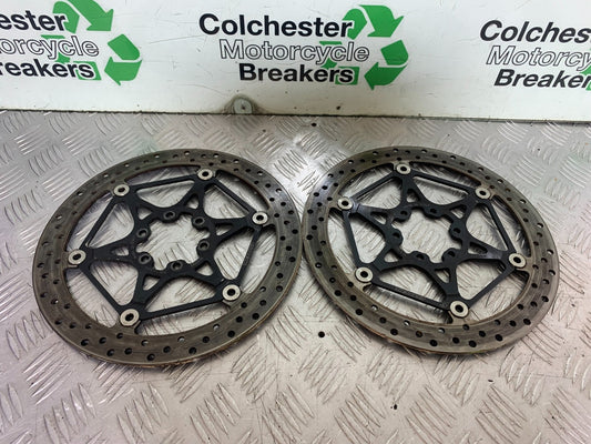 APRILIA RSV4 FACTORY FRONT BRAKE DISCS  YEAR 2009-2012 (CMB1224)