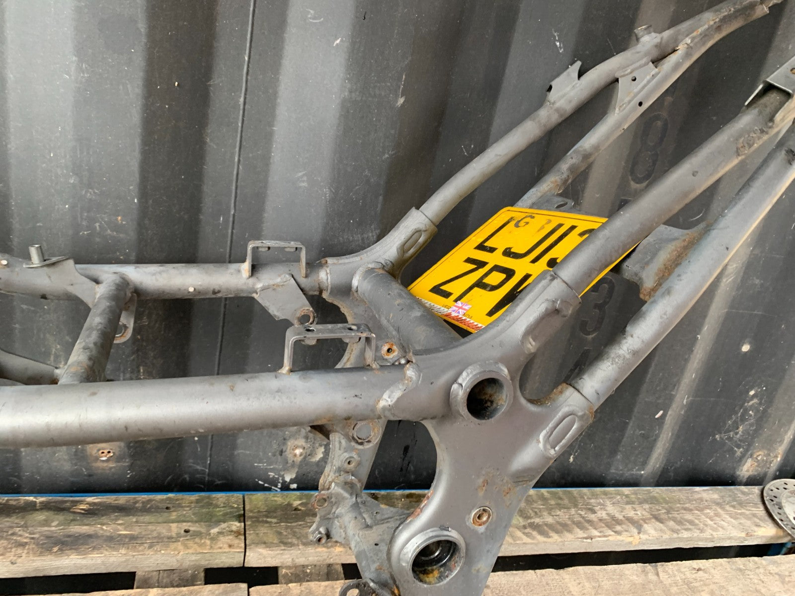 HONDA NC700 X FRAME REG LOG BOOK YEAR 2012-2014 (CMB1327)