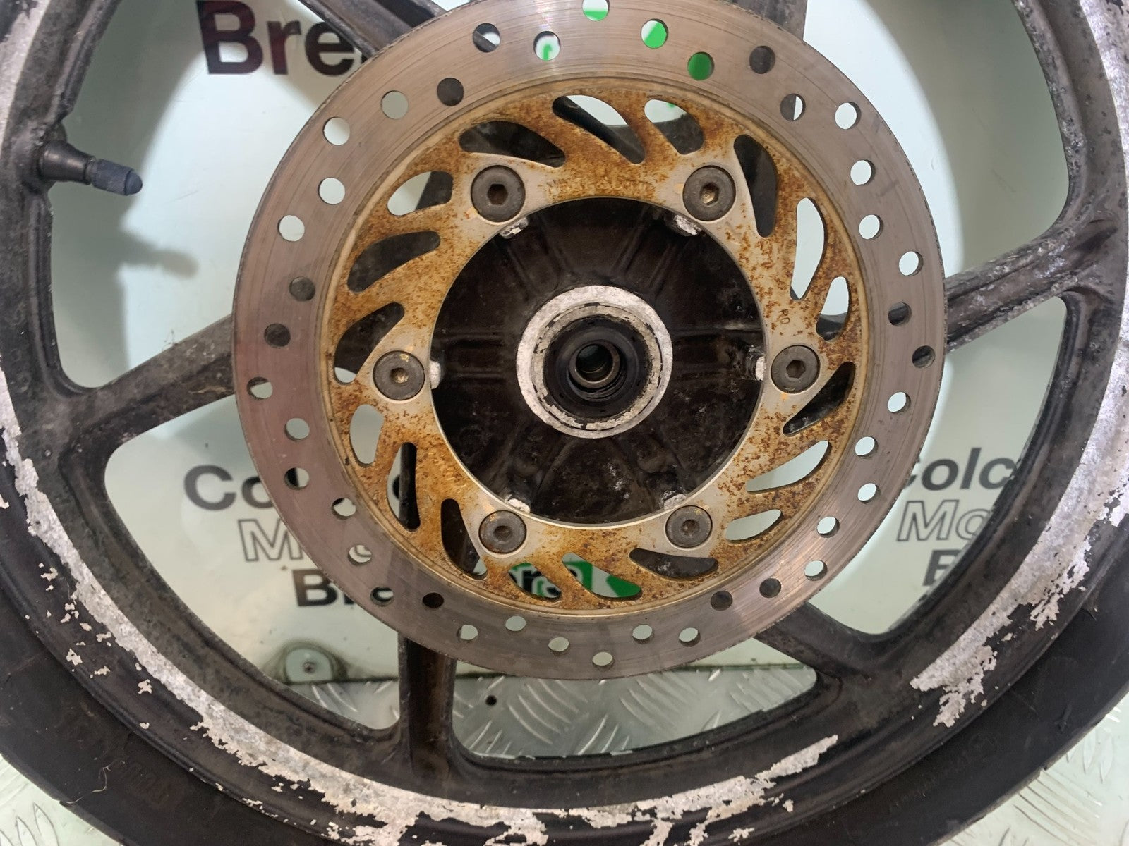 HONDA CBF125 CBF 125 FRONT WHEEL  YEAR 2009-14  (CMB1172)