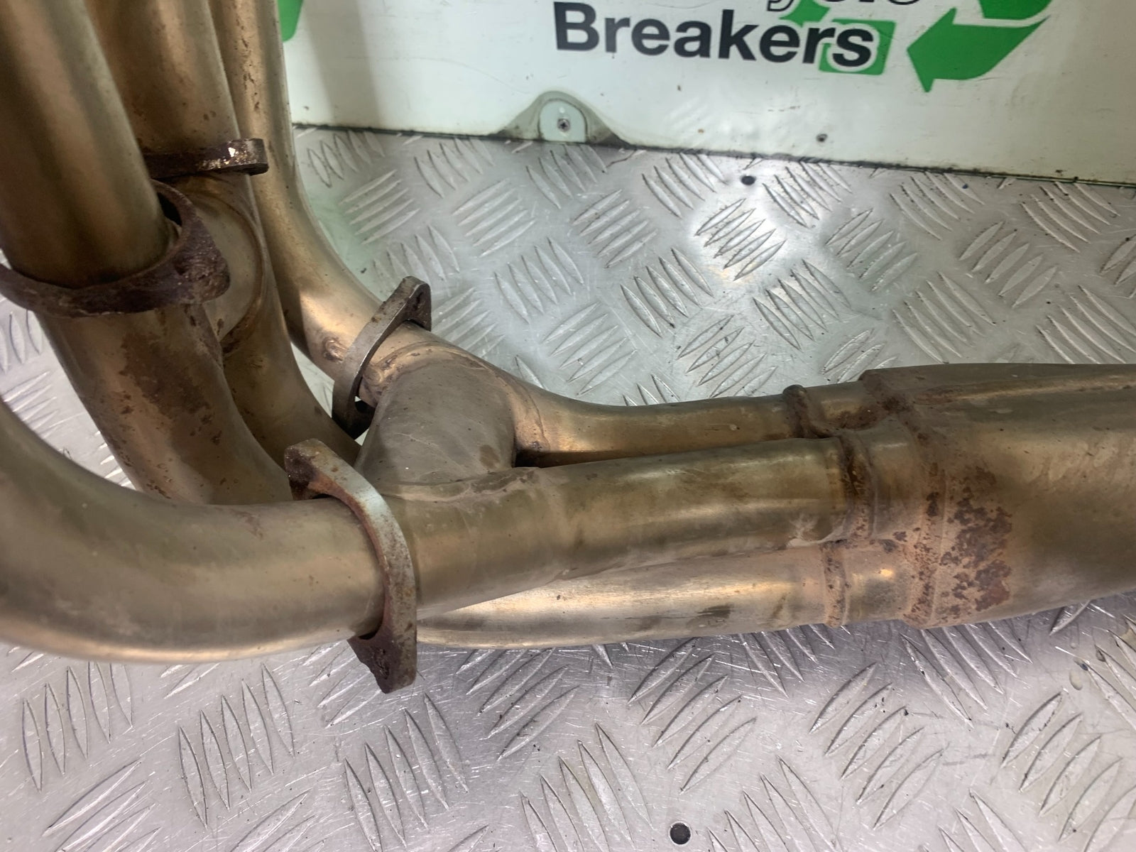 SUZUKI GSF650 GSF 650 EXHAUST DOWNPIPES   YEAR 2007-2009  (CMB1161)