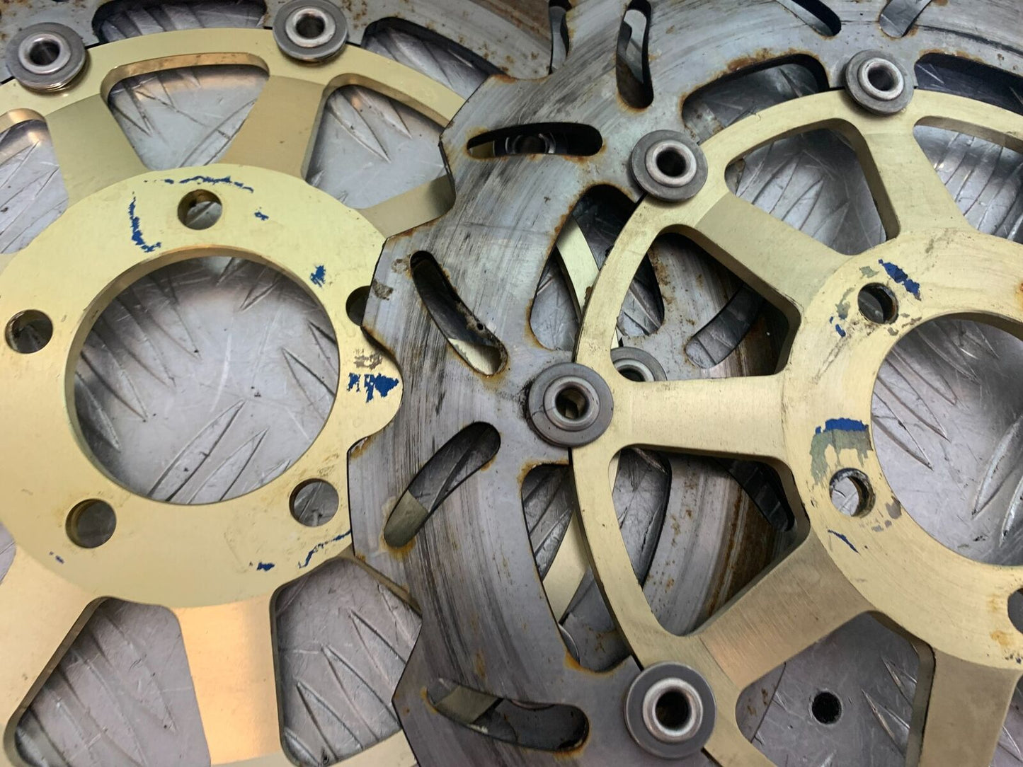 KAWASAKI ZX6R ZX6 J FRONT DISCS  YEAR 2000 (CMB1129)