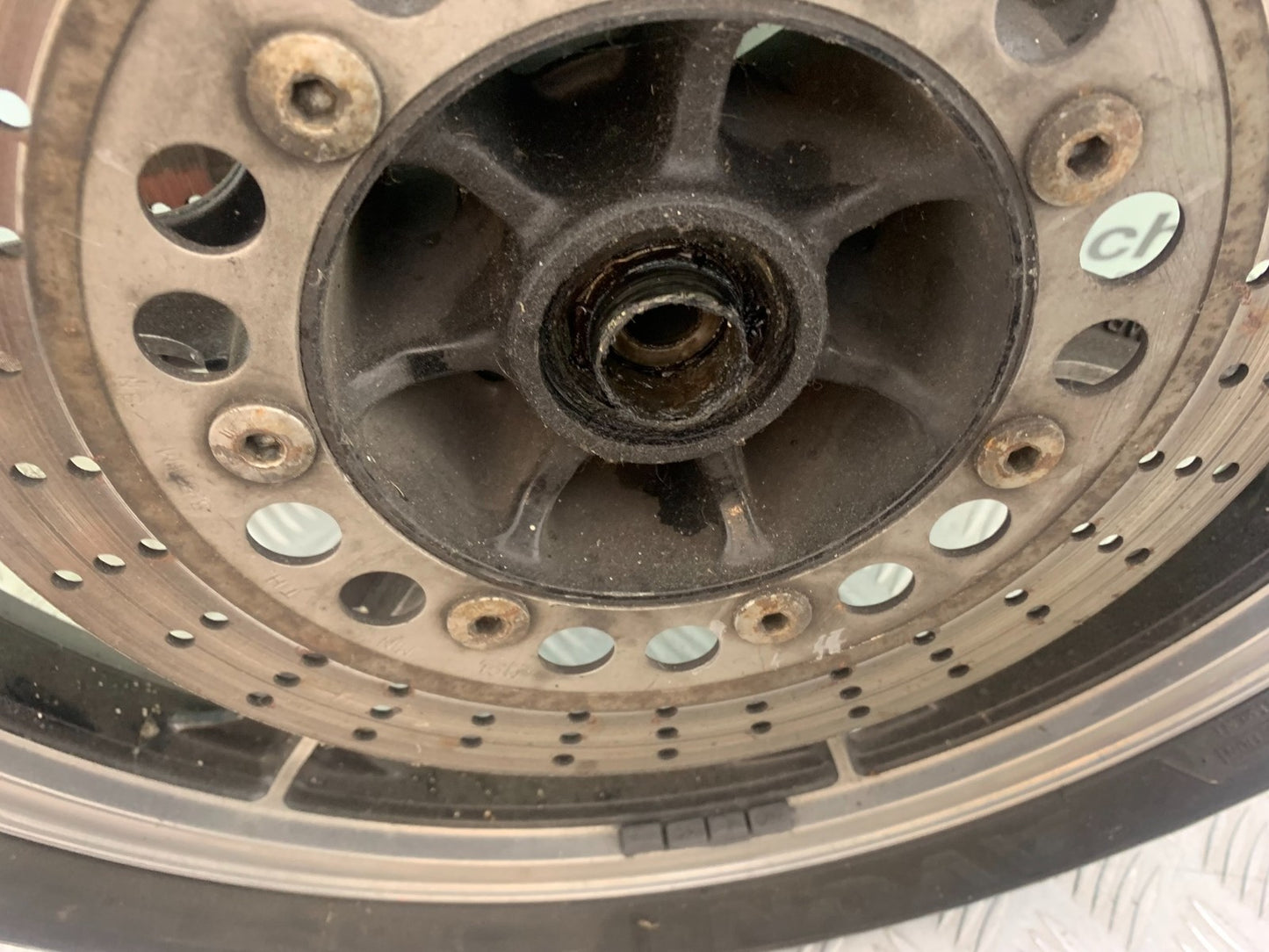 KAWASAKI GT550 GT 550 FRONT WHEEL  YEAR 1989-1994