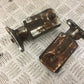 HONDA VT500 VT 500 CUSTOM FRONT PEGS 1983-1987  (STOCK613)