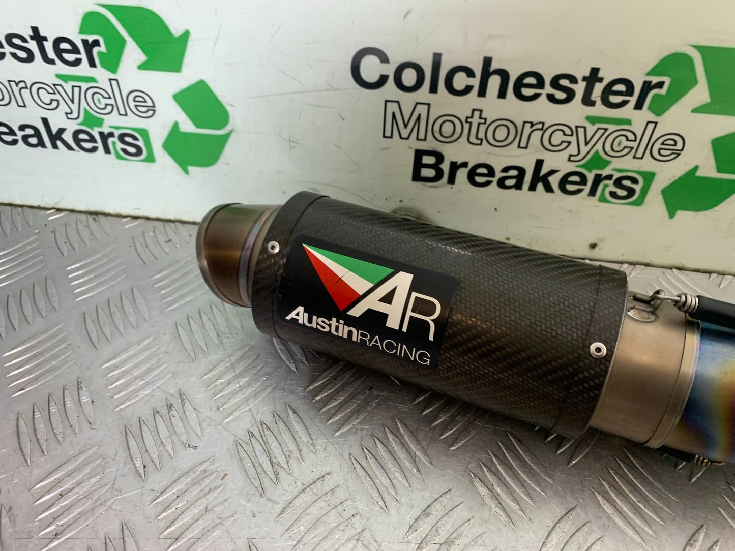 APRILIA TUONO 1000 V4R AR AUSTIN RACING SILENCER YEAR 2011-13  (CMB1316)