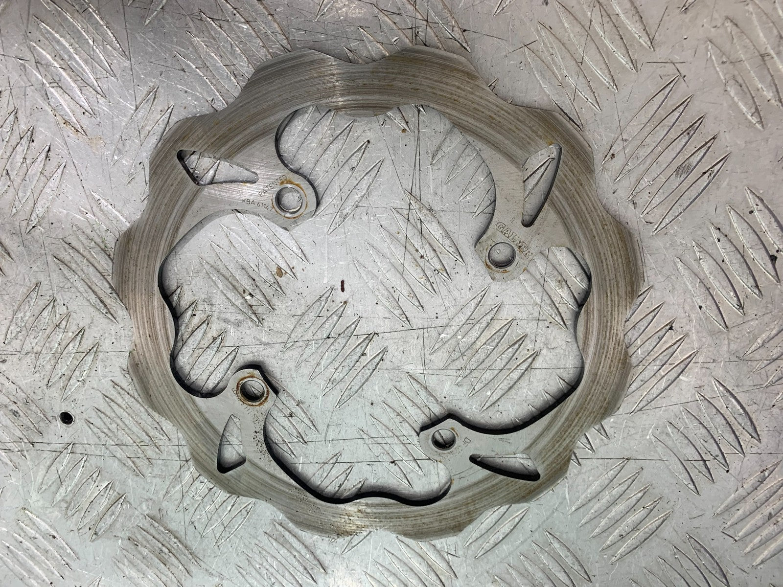 KAWASAKI KXF450 KXF 450 REAR BRAKE DISC YEAR 2013 CMB1217)