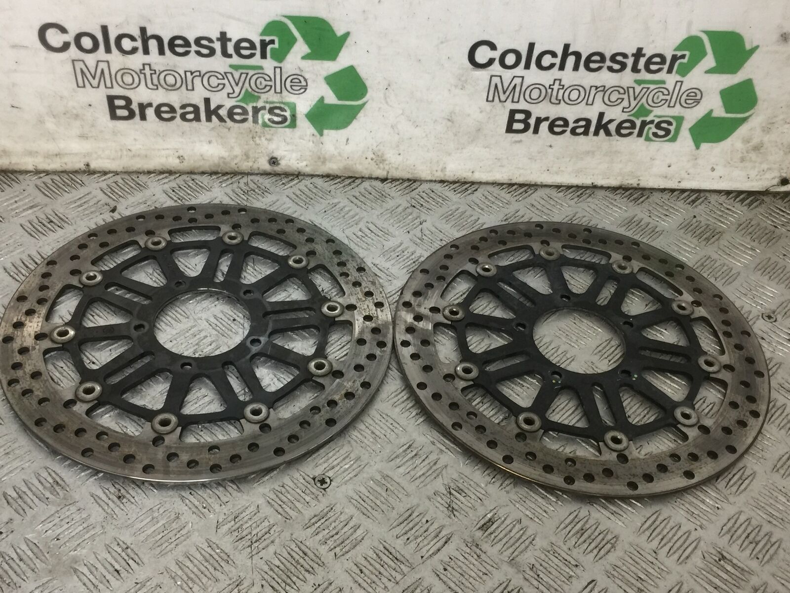 MV AGUSTA TURISMO VELOCE 800 FRONT BRAKE DISCS  YEAR 2017 (STOCK 885)