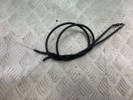 KAWASAKI ZX9R ZX9 C THROTTLE CABLES  YEAR 1998-99 (CMB1213)