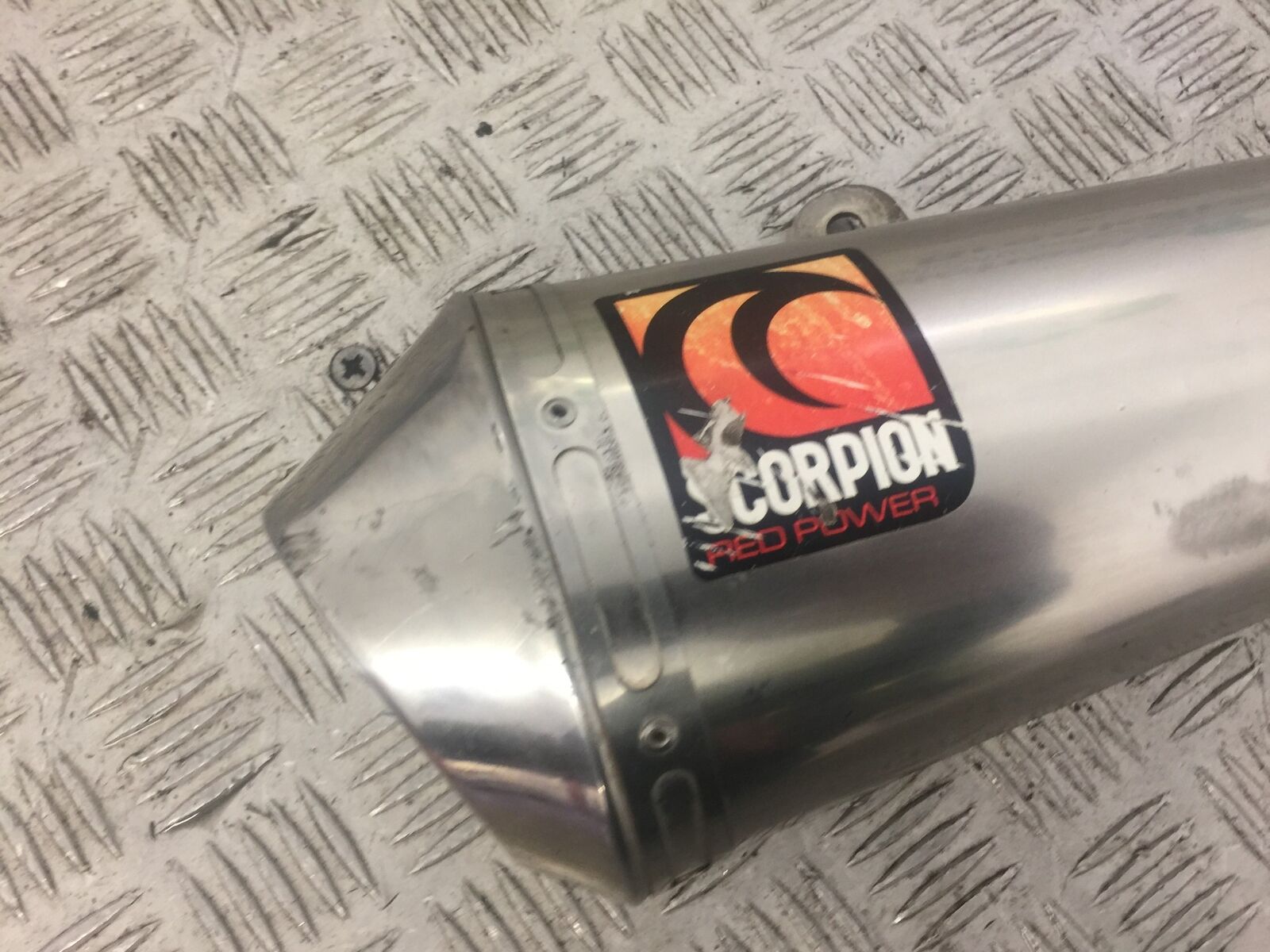 YAMAHA R6 SCORPION SILENCER   YEAR 2008-2014 (STOCK 637)