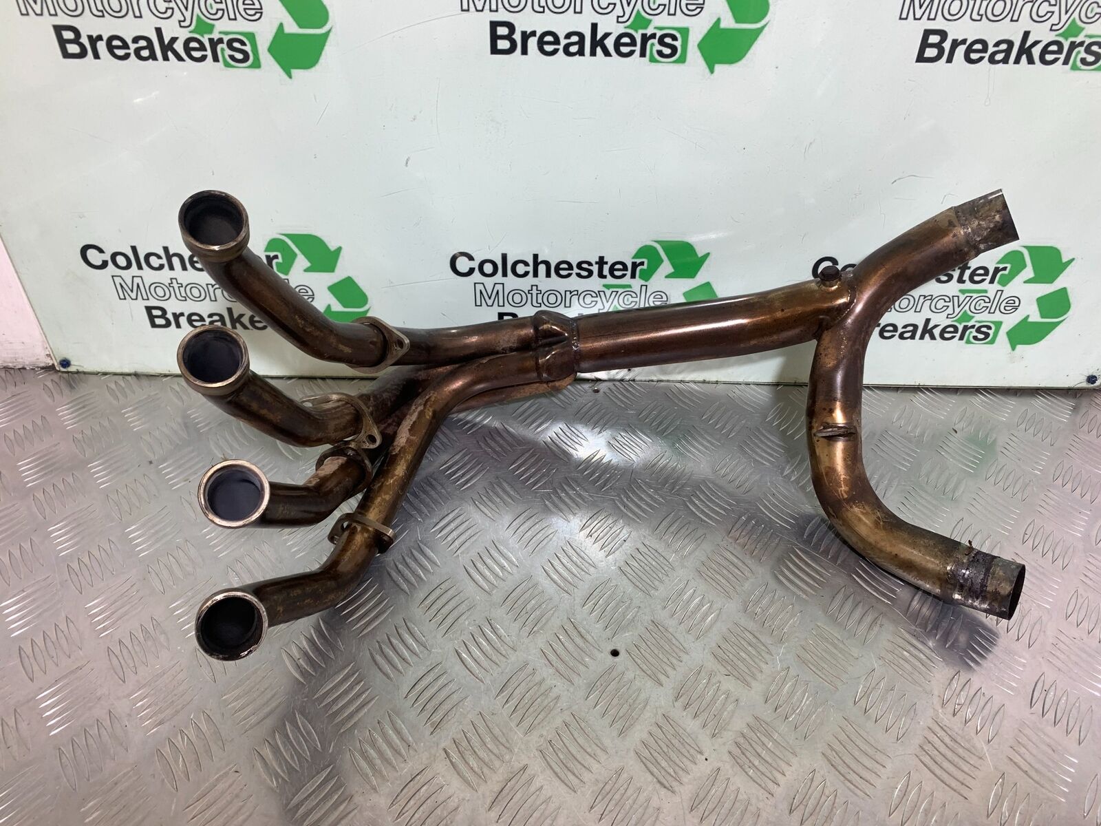 HONDA CBR1100 BLACKBIRD EXHAUST DOWNPIPES  YEAR 1996-1998 (CMB1017)